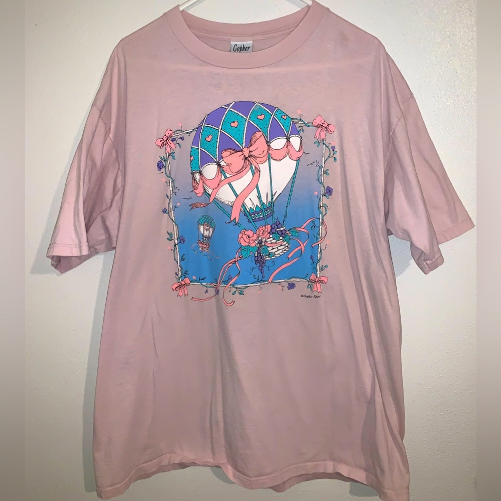 Vintage Hot Air Balloon Tee